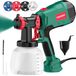 Pistolet à peinture Hvlp - 600 W - 1200 ml - Débit réglable - Système de peinture pour mur et bois