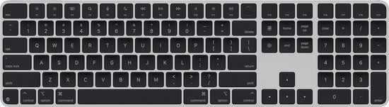 Apple Magic Keyboard Universeel USB + Bluetooth QWERTY Amerikaans Engels Zwart