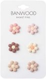 Banwood BASKET PIN BANWOOD - FLOWERS