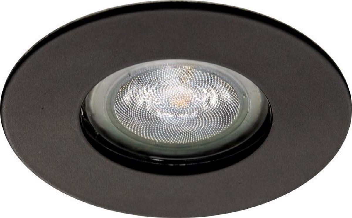 Philips Lisen IP65 Dimtone Inbouwspot - Zwart - Aluminium