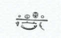 Stuurkettingset Toyota Stuurkettingset voor Yaris hatchback 1999-2005