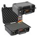 YPC Xplorer Case M, 40 x 33 cm x 16,5 cm, outdoor case, fotokoffer, schuim, waterdicht, camerakoffer, hardcase, transportkoffer voor drone, stapelbaar