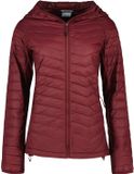 Columbia Powder Pass™ Ii Hybrid Jas Vrouwen S Rich Wine Polyester