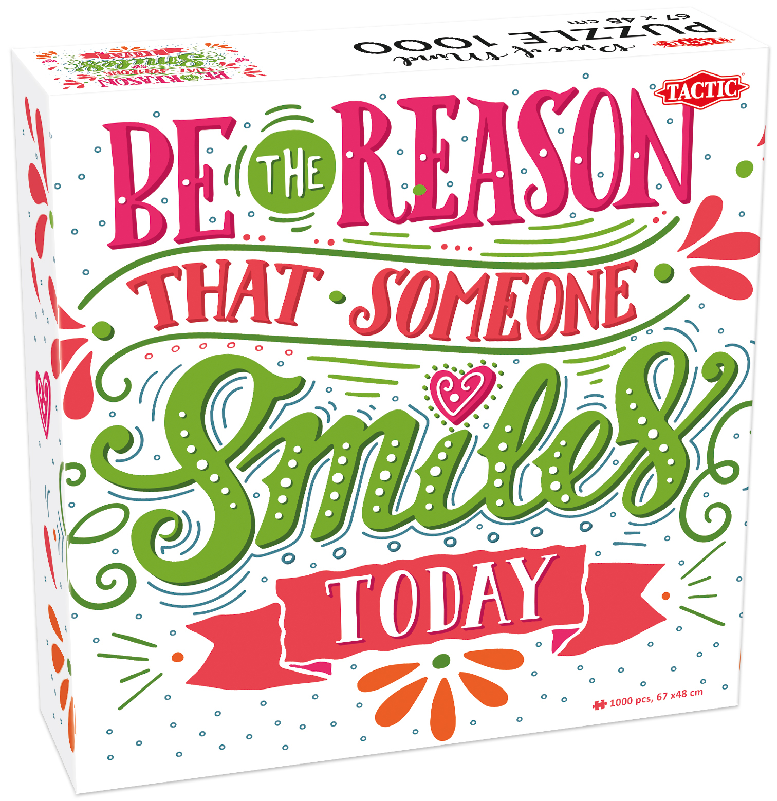 Tactic Be the Reason that Someone Smiles Today 1000 Stukjes