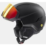 Uvex Horizon CV MIPS vizier, skihelm met vizier, zwart