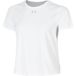 Under Armour Velociti Pro Hardloopshirt Dames-wit, zilver, Maat XS