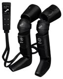 StarTech Medisana Beenmassageapparaat met compressie - MC-KA0605 - Luchtmassage - Lymfedrainage - Warmte 45–55 °C - 3 modi en 3 niveaus - EU-stekker - Zwart