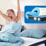 MKS. Premium Plus Comfort Topper - Matrastopper - Gel-Traagschuim - 7 cm - Antibacterieel - Ademend - Extra Comfort
