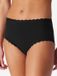 uncover by SCHIESSER SCHIESSER uncover by SCHIESSER Midislip Cotton Lace Vrouwen Zwart/wit Effen 4 stuk(s)