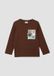s.Oliver Kinder T-shirt donkerbruin