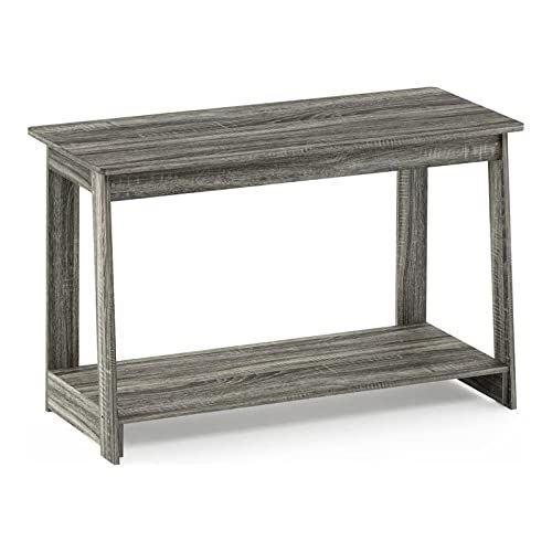 Furinno TV-standaard - Frans eikengrijs - 39,8 x 39,8 x 55,09 cm