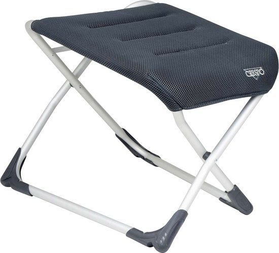 Crespo AA-231 Voetenbank - Grijs - Aluminium - 60x44x46cm