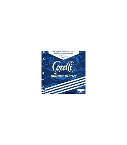 Corelli Vioolsnaren Alliance D Synthetisch/zilver omwonden Light 803F