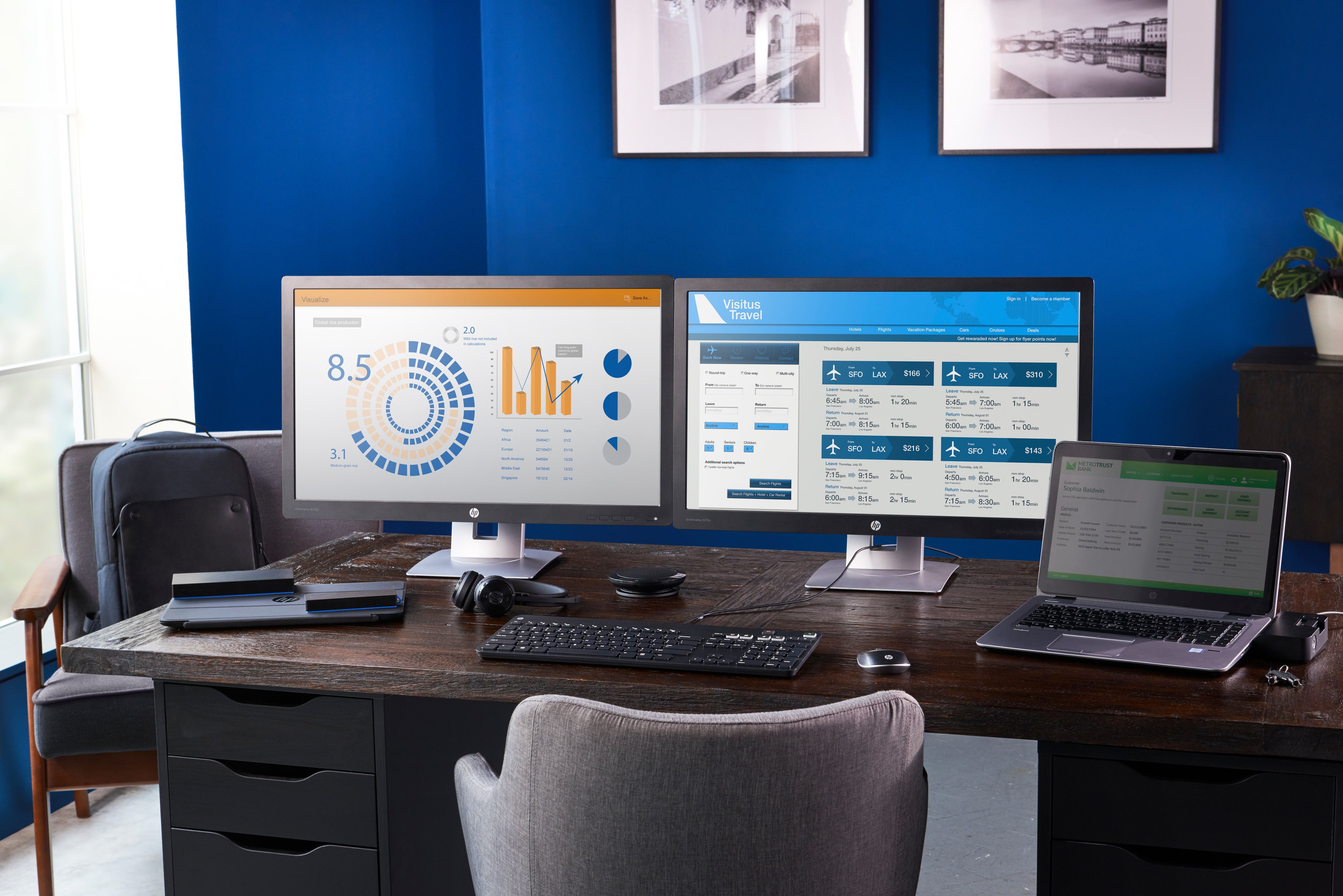 HP UltraSlim Docking Station - Black