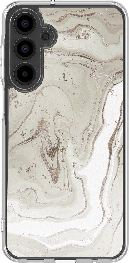 imoshion Hoesje - Geschikt voor Samsung Galaxy A16 (4G) / A16 (5G) - Design hoesje - Sandy Marble
