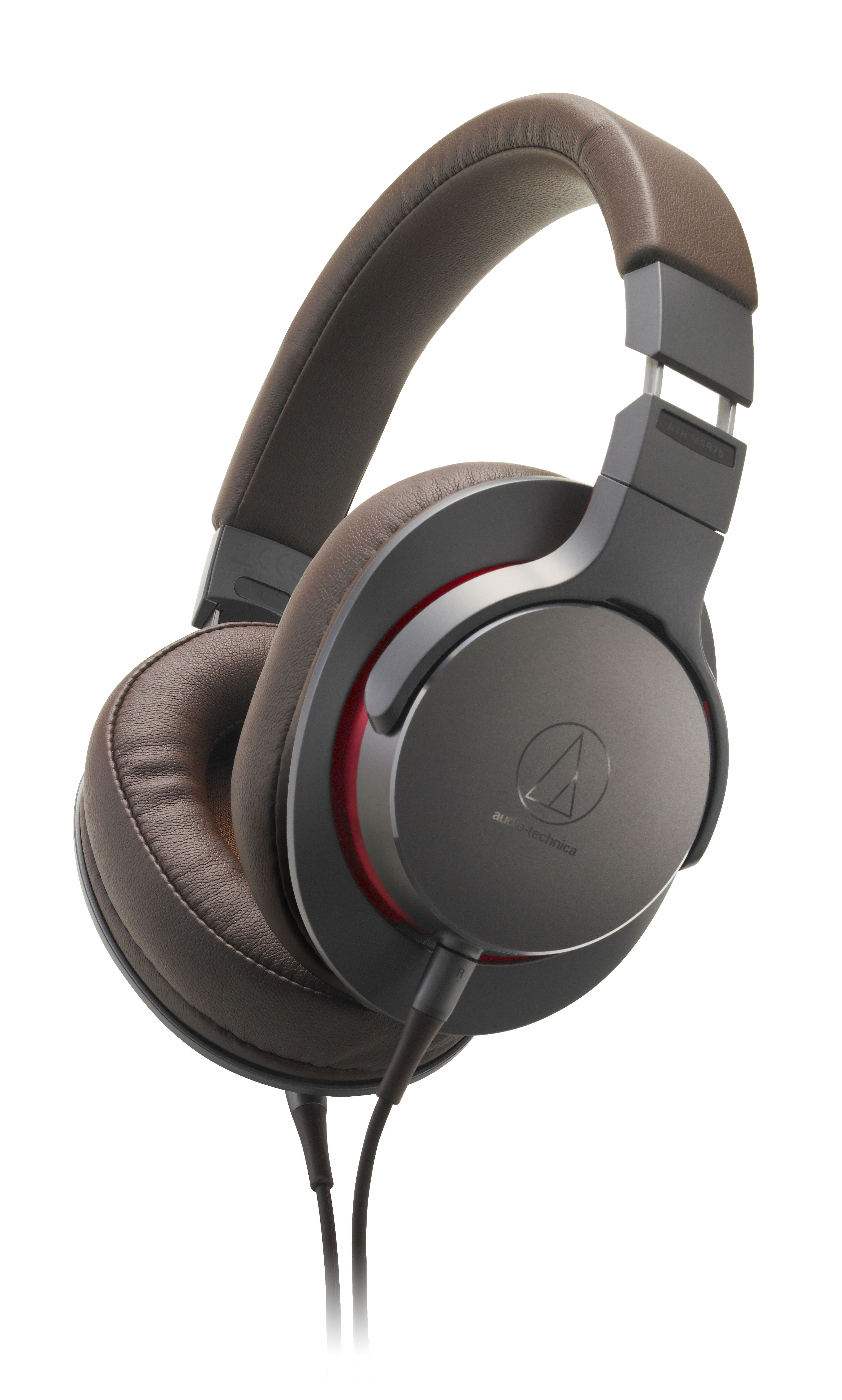 Audio-Technica ATH-MSR7b - Hoofdtelefoon - Over-Ear - Bedraad - Bruin/Grijs