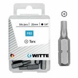 Witte Torx TX 30 Bits 5 Stuks