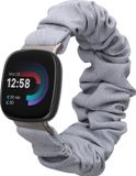 kwmobile elastisch bandje voor smartwatch - blauwgrijs