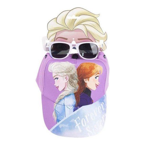 Kinderpet Frozen Zonnebril Lila - Zwart - Unisex - 7+ jaar