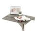 Furinno Hermite wandmontage klaptafel, Frans eiken