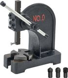 VEVOR Doornpers, 500 Kg Hendelpers, Handmatige Doornpers, Precisiehandpers, 119 mm Maximale Hoogte, Handmatige desktopponspers van Gietijzer, voor Ponsen, Buigen, Strekken, Vormen