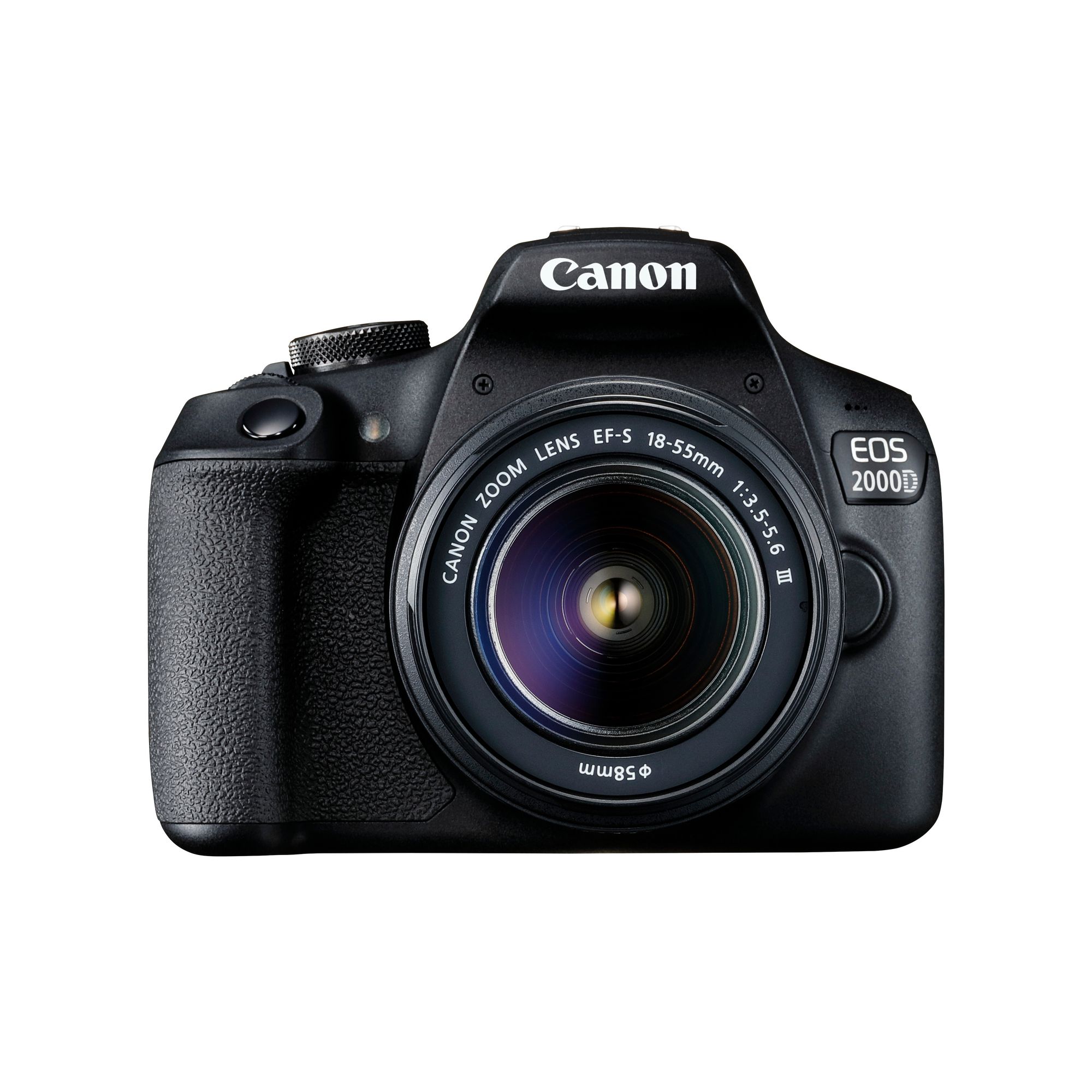 Canon EOS 2000D SLR Camera Kit with 18-55mm Lens - Black