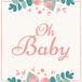 Brave New Books Gastenboek voor Babyshower Babyborrel Verjaardag Van Kinderen Kraambezoek & Kraamfest Babyfeestje Babyfeest Versiering Mooi Gastenboek