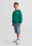 Minoti sweater meisjes met Great Days print - katoen - wit