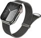 Selected by GSMpunt.nl SBG Milanees Bandje Geschikt voor Apple Watch 1/2/3/4/5/6/7/8/9/10/11/SE - 38/40/41/42MM - Roestvrij Stalen Horlogebandje Magnetisch - Grijs