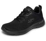 Skechers Dames Arch Fit Summits Daily Flow Espadrilles, Zwart, 37.5 EU