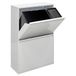 ARREGUI Basic CR601-B2 Recyclingcontainer | Afvalcontainer in Staal | 4 Compartimenten 23+11+17+17 L (68 L) | Binnenemmers voor PMD en GFT | Recyclebak voor Afvalscheiding | Afvalbak voor Keuken | Wit