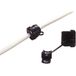 TRU COMPONENTS TC-SRR6P3203 Passe-fil 8.2 mm 3.2 mm Polyamide Noir 100 pièce(s)