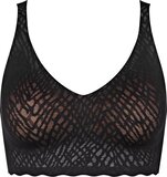 sloggi ZERO Feel Bliss Bralette - Zwart - Maat L