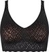 sloggi ZERO Feel Bliss Bralette - Zwart - Maat L