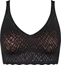 sloggi ZERO Feel Bliss Bralette - Zwart - Maat L