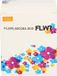 FLWR - Étiquettes d'expédition / 102 x 150 / 300 étiquettes / Orange