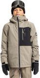 Quiksilver Side Hit Solid Jas Beige 10 Years Jongen