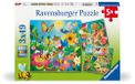Ravensburger - 2D-puzzel voor kinderen, 3 x 49 stukjes, insecten, 12004130