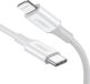 Ugreen USB-C naar Lightning Kabel MFi Gecertificeerd PD Snel Opladen Type C iPhone Kabel (1M, Wit)