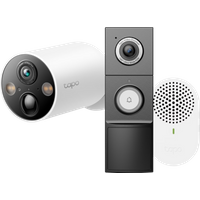 TP-Link Tapo C425 + D235 Smart Battery & Wired Doorbell