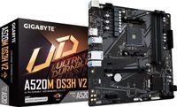 Gigabyte A520M DS3H V2 - Micro ATX Moederbord - Socket AM4