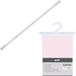 MSV Rideau de douche - Rose pâle - Polyester - 180 x 200 cm