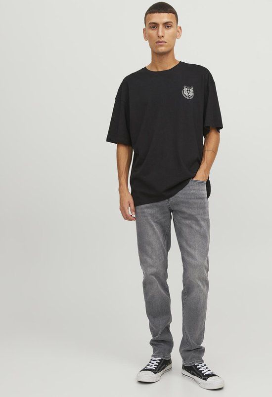 JACK&JONES JJIGLENN JJORIGINAL SQ 349 NOOS Heren Jeans - Black Denim - Maat W31 X L32