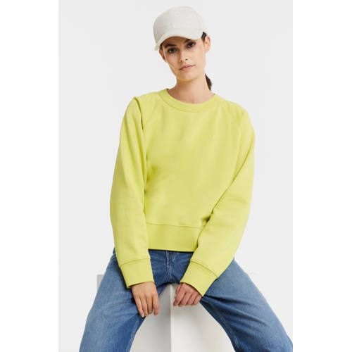 JJXX sweater met tekst groen