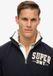 Superdry Vintage Athletic marine trui