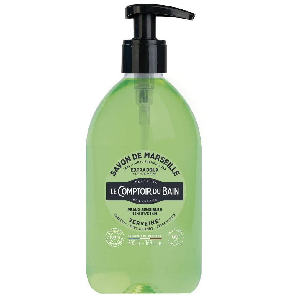 Gilbert Laboratoires Le Comptoir du Bain Marseille Zeep Verbena - 500 ml