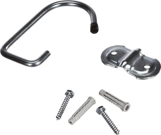 Sauvic Haak voor ophanging 13 cm Fietsendrager voor op het dak Zilverkleurig