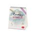 Legami Tafelkalender 2027, aforismen, bureaukalender, 12 maanden en jaarplanner, in 6 talen, sterrenbeelden, internationale feestdagen, 12 x 14,5 cm