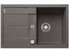 BLANCO METRA 45 S Silgranit spoelbak, 780x500 mm, met afvoerbediening, grijs