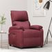 Maison Exclusive - Fauteuil électrique, lie-de-vin, rembourré